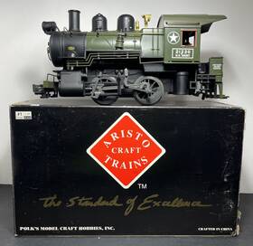 Art-21320 Aristocraft 21320 United States Army 0-4-0 Steam Locomotive Aristo Craft
