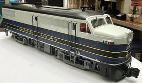 Art-22003c Aristocraft Aristocrat Baltimore And Ohio Alco Fa1 Excellent Museum Inv583 Shelf