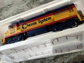 Art-22102 Aristocraft Chessie System Diesel Locomotive #8137 Ge U25b G Scale
