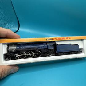 Arnold 0228-b Rare Early Vintage #0228b N-scale B And O 4-6-2 All Metal Loco/ob Sharp