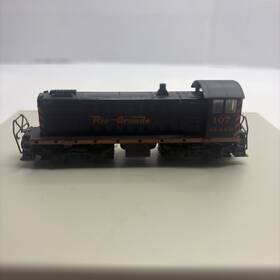 176-1303 Arnold Vtg N Scale Diesel Switcher Locomotive #107 Rio Grande D&rgw . W Germany 176-1303 Arnold Vtg N Scale Diesel Switcher Locomotive #107 Rio Grande D&rgw . W Germany