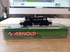 Hn2259 Arnold Arnold. N Scale. Emd Sw-1. Penn Central. Free Shipping