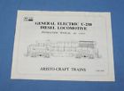 Art-22100-01 Art-22500-01 Aristocraft Aristo Craft Electric