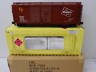 Art-45112 Aristocraft Milwaukee Road Steel Box Car Metal Wheels Scale