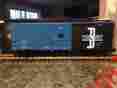 Art-46020 Aristocraft G Scale B M Boston Maine Steel Box Car