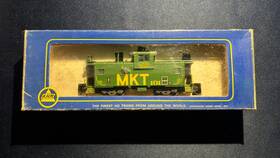 Mkt-101 Associated Hobby Manufacturers Ahm Ho Scale Mkt 101 Green Caboose In Original Box