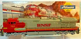 C44-9w Athearn 04944 Ho Scale Bnsf Heritage #2 Diesel Locomotive - Value Priced