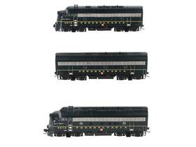 0g1501a Athearn Ho Pennsylvania F-7 Aba Diesel Locomotive Set 3 Ex