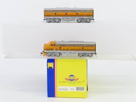 0g1502b Athearn Ho Scale Genesis Drgw Rio Grande F7 A/b Diesel Locomotive Set