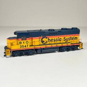 10000343 Athearn Ho Gp35 Chessie System Baltimore Ohio Diesel Locomotive 3547 - Untested