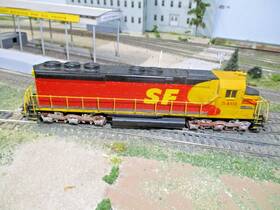 140-4100 Athearn Atsf 5401 Ho #4100 Emd Sd45 Sp-sf Merger Paint Leds Dc/dcc/sound