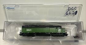15291 Athearn N Scale Bn Burlington Northern Emd F45 Dcc Diesel Locomotive Engine 6621