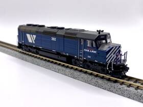 Athearn 16872 N Scale Montana Rail Link Emd F45 #392 Diesel Locomotive W Dcc/sound Mrl