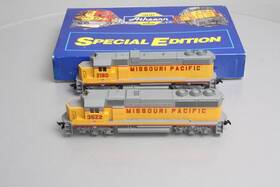 Gp50 Athearn 2203 Ho Missouri Pacific Powered And Dummy Diesel Set Ln/box Gp50 Athearn 2203 Ho Missouri Pacific Powered And Dummy Diesel Set Ln/box
