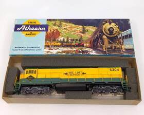 6304 Athearn 3460 Ho Scale Reading U30c Diesel Locomotive #6304 Custom Ex/box