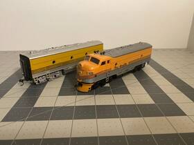 4503a Athearn Ho Scale Emd F7-a/b Denver And Rio Grande D&rgw Diesel Pwr/dmy Locomotives