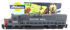 Sd40t-2 Athearn 4552 Ho Cotton Belt Dummy Locomotive #8322 Ex/box