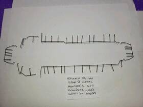 Sd40-2 Athearn 45580 Handrails Siderails Stanchions Set 44029 Ho Scale Locomotive Sd40-2 Athearn 45580 Handrails Siderails Stanchions Set 44029 Ho Scale Locomotive