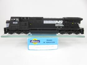 C44-9w Athearn 4933 Vintage Blue Box Ho Norfolk Southern Ge Inch Dash 9 Locomotive