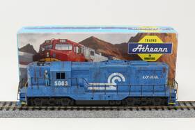 5883 Athearn Ho Gp-9 Unpowered Diesel Locomotive Conrail Blue Weathered Dummy 5883 Athearn Ho Gp-9 Unpowered Diesel Locomotive Conrail Blue Weathered Dummy
