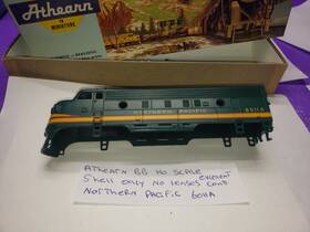 6011a Athearn Shell Only F7a Ho Scale Powered Northern Pacific Diesel With Box