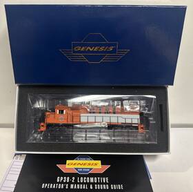 Gp38-2 Athearn 65416 Genesis Ho Scale Dt&i Phase 1 Sound Locomotive Engine #223