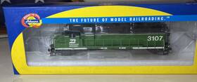 Gp-50 Athearn 77835 Ho Burlington Northern Rd# 3107 Operating F/r Lights
