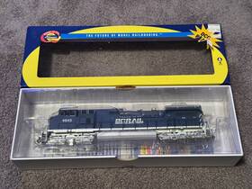 9-44cw Athearn 77982 Ho Dash British Columbia Bc Rail #4645 Pls Read