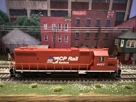 Gp38-2 Athearn 78879 Ho Scale Canadian Pacific Locomotive Diesel 4437