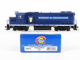 Gp38-2 Athearn 78913 Ho Scale Bar Bangor Aroostook Diesel Loco #210 - Custom