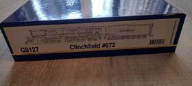 G9127 Athearn 797534000070 Genesis Challenger Clinchfield # 672 4-6-6-4 Ho