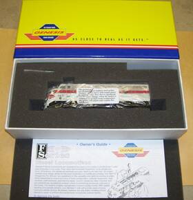 G1005 Athearn 797534002050 Genesis Ho Burlington Route Inch Cb&q F7a Locomotive #164 Excellent In Box