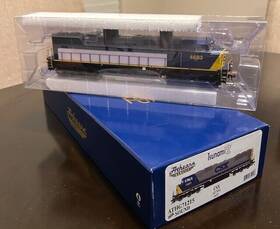 Sd70m Athearn 797534712157 Genesis Ho Csx Yn2 #4683 With Loksound 5 And Scale Sound Speakers