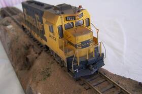 2633 Athearn 797534899261 Ho Scale Santa Fe Cf7 Anglecab Locomotive Custom Detailed-weathered