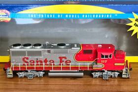 Gp60m Athearn 797534915114 Ho Santa Fe Warbonnet #117 Locomotive Dcc Quick-plug 91511 Tested