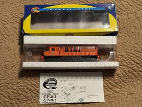 79895 Athearn Ho Gp 40-2 Detroit Toledo And Ironton Dt&i 413 Model Train Pls Read
