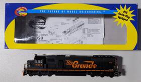80976 Athearn Ho Scale D&rgw Sd50 Diesel Locomotive #5517 Ln/box