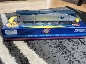 Amd-103 Athearn 88731 Ho Scale Amtrak Phase V P42 158 With Esu Dcc/sound
