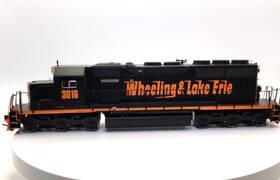 89877 Athearn Rtr Wheeling And Lake Erie #3016 Sd40 Ho Locomotive Item