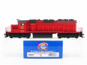 89893 Athearn Ho Scale Cgw Chicago Great Western Sd40 Diesel Locomotive #408