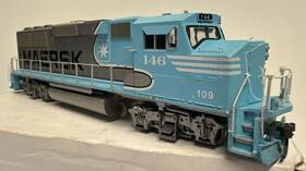 Gp60m Athearn 91510 Ho Scale Maersk Locomotive Engine #146