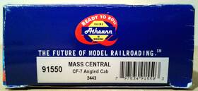 91550 Athearn Ho Scale Rtr Cf7 Mass Central #2443