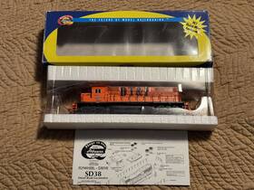 93505 Athearn Ho Sd38 Detroit Toledo And Ironton Dt&i 253 Model Train Pls Read
