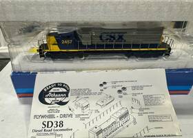 93514 Athearn Ho Scale Csx Sd38 Road Number 2457 Nice