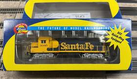 94202 Athearn Ho Scale Gp35 Santa Fe # 3345 Dcc Ready Functional Lights Run Good