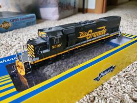 Sd40t-2 Athearn 95130 Ho Scale Rio Grande 5399 Rtr Dcc