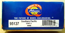 Sd40t-2 Athearn 95137 Ho Scale Rtr Emd Southern Pacific Sp #8598