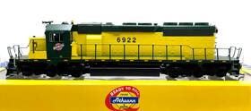Sd40-2 Athearn 95164 Ho Chicago And North Western Cnw # 6922 Dcc Installed