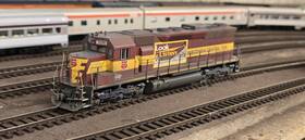 95391 Athearn Ho Scale Rtr Sd45 Wisconsin Central #7525 With Dcc Weathered