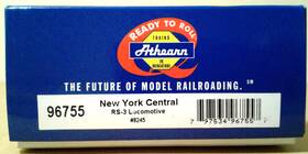 96755 Athearn Ho Scale Ready To Roll Alco Rs3 New York Central Nyc #8245
